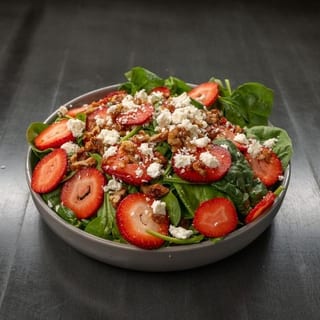Spinach & Strawberry Salad