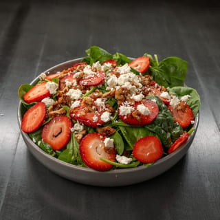 Spinach & Strawberry Salad
